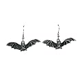 Dark Gothic Bat Earrings