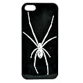 Spider Black and White Iphone 5 Case Gothic Halloween Plastic