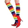 Rainbow Stripe Knee High Socks
