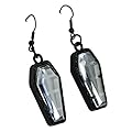 Black Coffin Earrings Catacomb Cemetery Jewelry