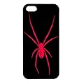 Spider Red and Black Iphone 5 Case Gothic Gloom Horror Plastic