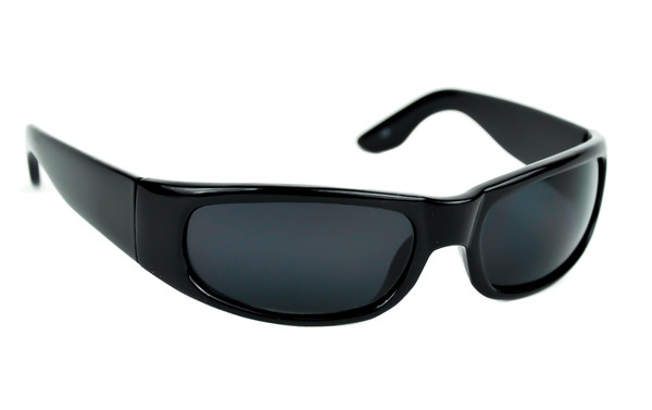 Black Frame Sunglasses Dark Shades Vampire Lens